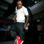 Celebrities Wearing Red Chucks  Lil Wayne wearing X-hi red chucks